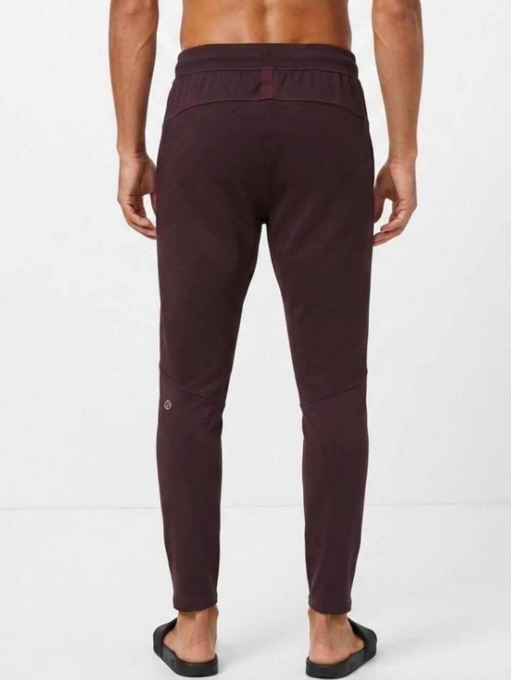 Lululemon Textured Tech Pant Mens Medium Purple Zip Pockets Jogger Joggers